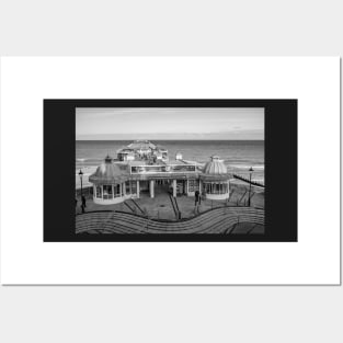 Cromer pier captured from above Posters and Art